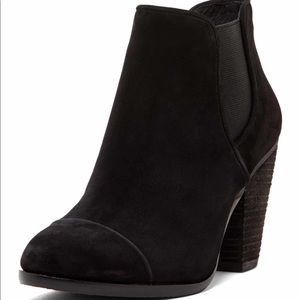 Vince Camuto Black Suede Booty